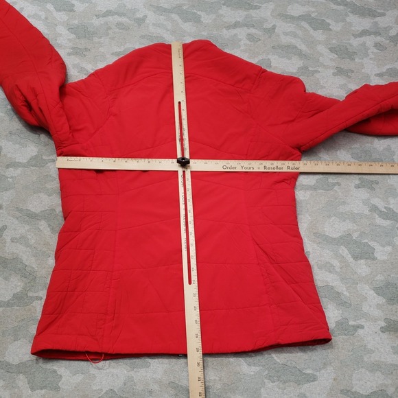 Patagonia Jacket Womens XL Red Nano Air Full Zip - Picture 10 of 13